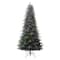 7.5ft. Pre-Lit Queensbury Fir Artificial Christmas Tree, Color Changing Cluster LED Lights
